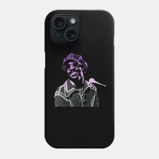 Stevie Wonder Retro Portrait Phone Case