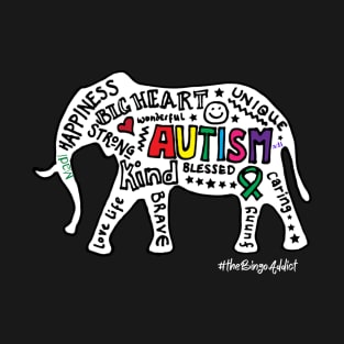 Autism Elephant Shirt T-Shirt