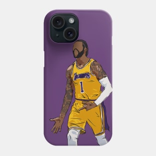 D'Angelo Russell Ice Sketch Phone Case