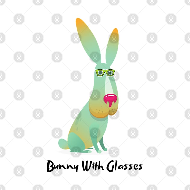 Bunny With Glasses by Cor Designs