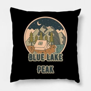 Blue Lake Peak Pillow