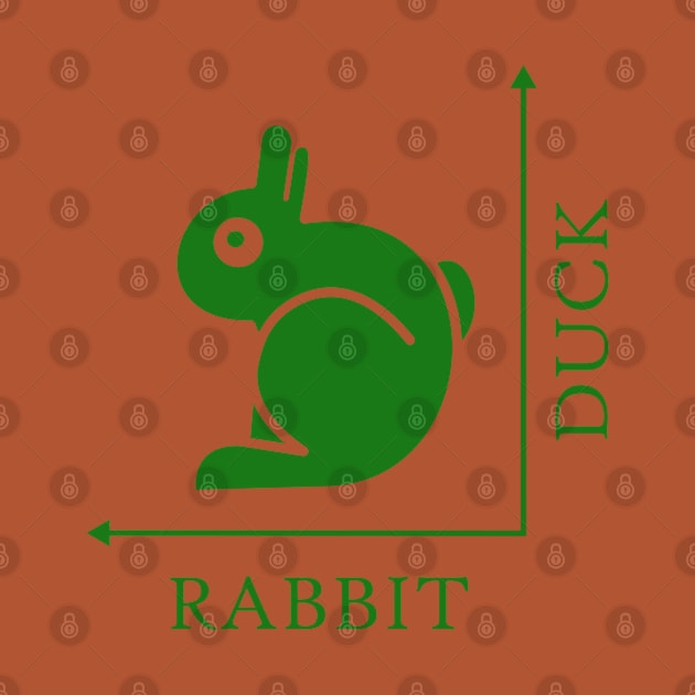 Duck Rabbit Illusion by Taylor'd Designs