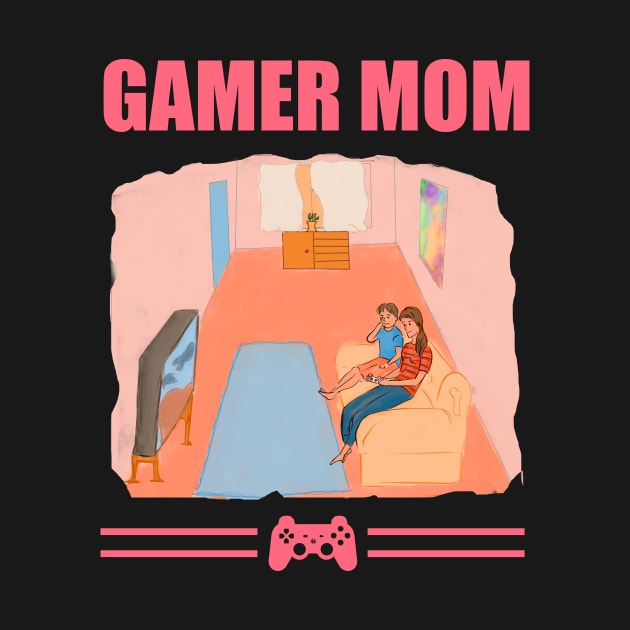 Gamer Mom by cypryanus