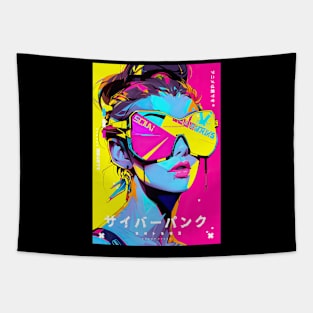 SAIBĀPANKU - サイバーパンク HIGH FASHION DESIGN Tapestry