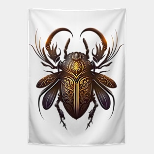 Beetle tattoo Tapestry