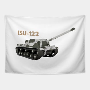 ISU-122 Soviet WW2 Tank Destroyer Tapestry