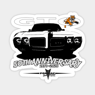 1970 GTO 50TH Anniversary Magnet