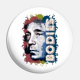 bodies series Stephen Graham as  Mannix Crime Drama History graphic design illustration Pin