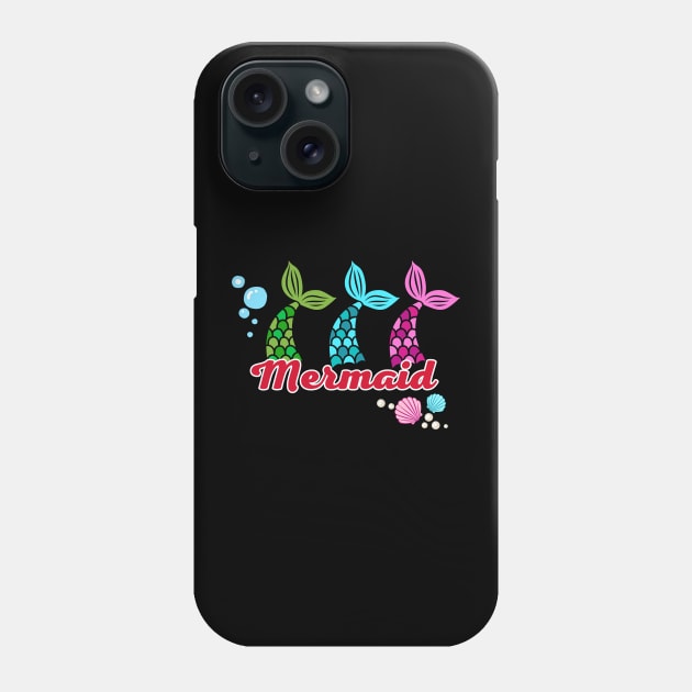 Mermaid Phone Case by Introvert Home 