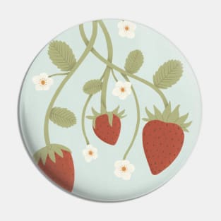 Strawberries Pin