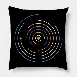 Spinning Solar System Pillow