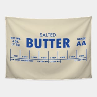 Salted Butter Retro Weight Tapestry