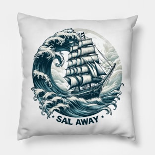 Sail Away Pillow