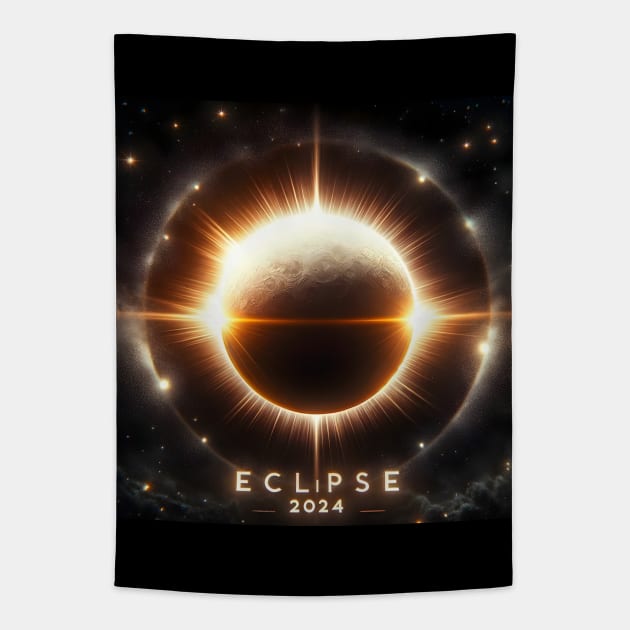 Eclipse 2024 Tapestry by OddHouse