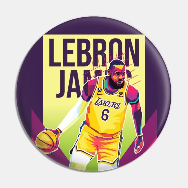 lebron james pop art Pin by cool pop art house