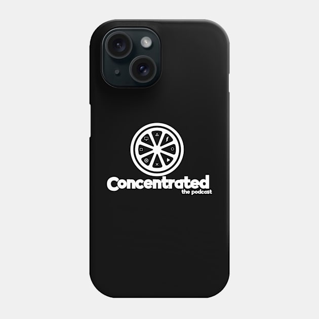 Concentrated Podcast Logo 3 Phone Case by Concentrated