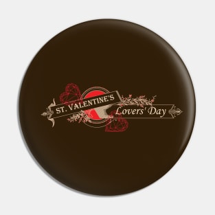 St. Valentines's Lover's Day Pin