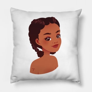 Aries Zodiac Sign Pillow