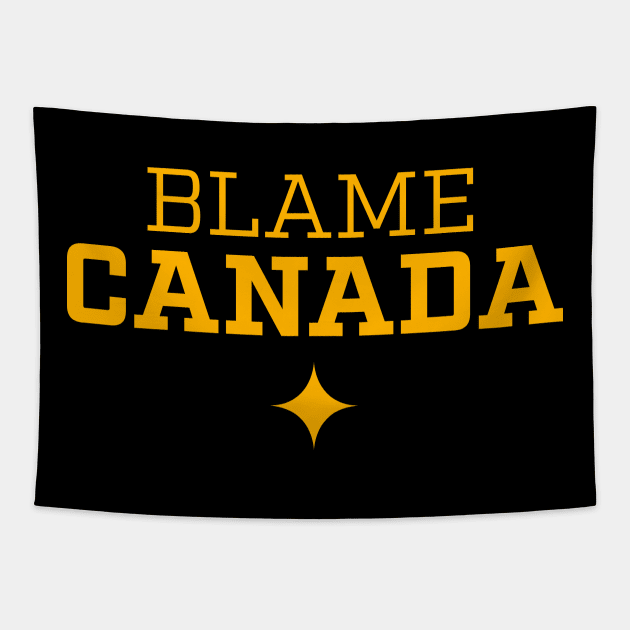 Blame Canada Tapestry by Pictopun