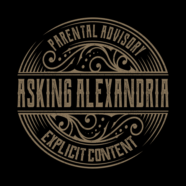 Asking Alexandria Vintage Ornament by irbey