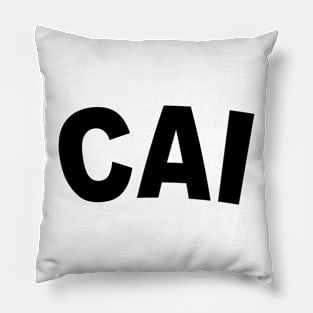CAI Bold Black Pillow