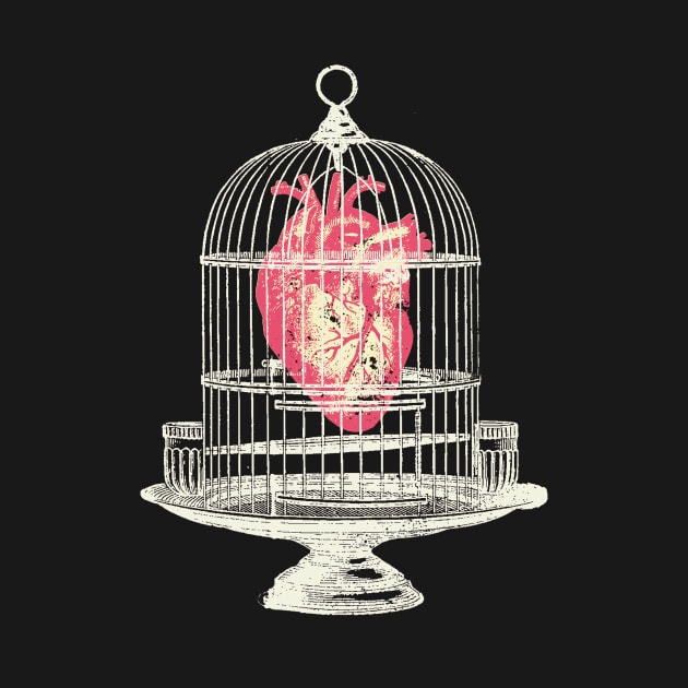 CAGED HEART by Showdeer