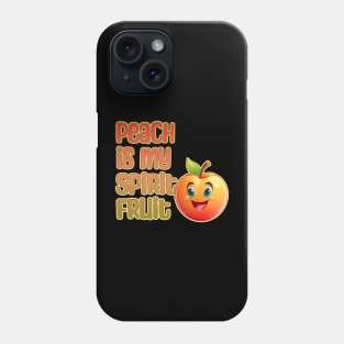 Peach is My Spirit Fruit Phone Case