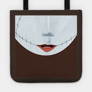 Sally Skellington Face Mask Design Tote