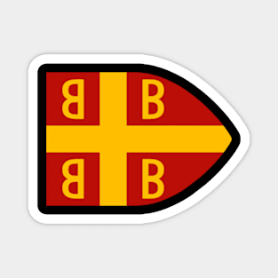 Byzantine Imperial Flag -14th Century Magnet