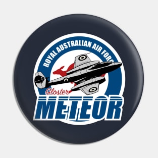 RAAF Gloster Meteor Pin