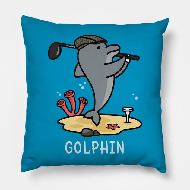 Golphin Pillow by Three Meat Curry