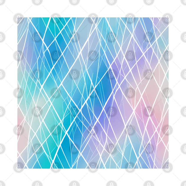 Pastel Membrane - Abstract Geometric Pattern by Artilize