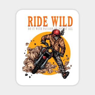 Wild rider Magnet