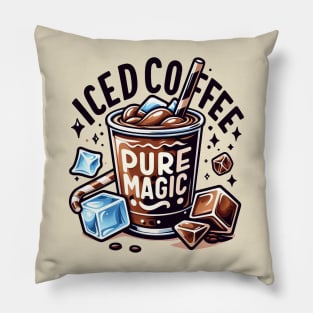 Iced Coffee: Pure Magic Pillow