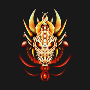 Demon skull dragon T-Shirt