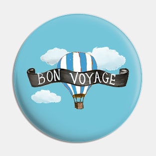 Bon voyage Pin