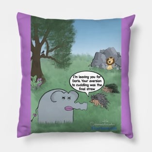 Enormously Funny Cartoons Prickly Situations Pillow