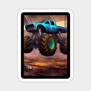 Monster Truck in Arena Magnet