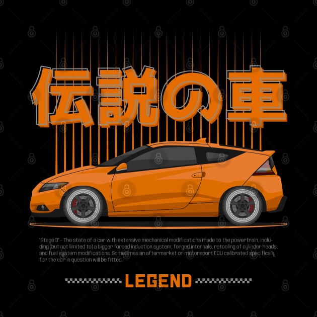 Tuner Orange CRZ JDM by GoldenTuners