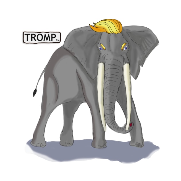 Meet TROMP: An American Bull Elephant by VinnyDee78