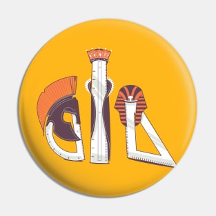 Famous Rulers Pin