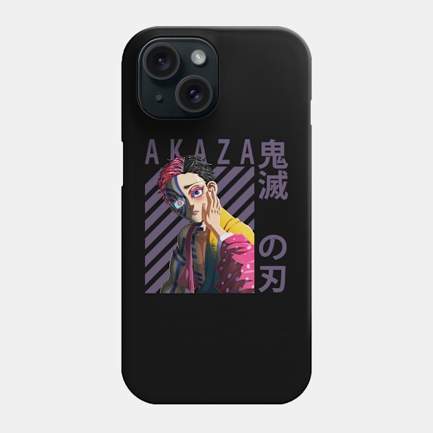 Akaza Demon Slayer Phone Case by TokyoLuv1