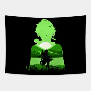 Genshin Impact Baihzu Tapestry