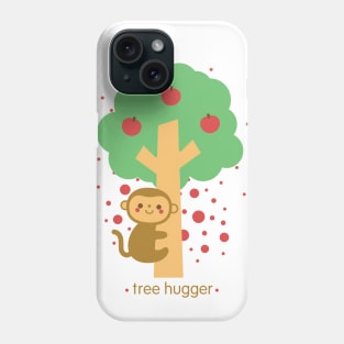 Little Monkey Tree Hugger Phone Case