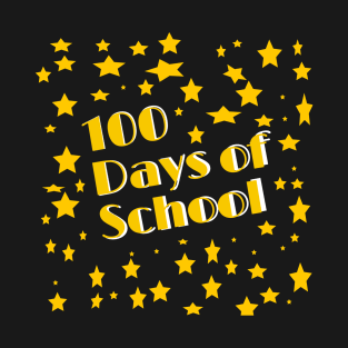 100 star 100 days of school T-Shirt