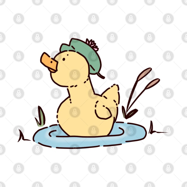 Little Lilypad Duck by Sketchyleigh