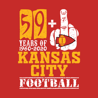 Kansas City Pro Football - Funny 60 Year T-Shirt
