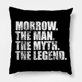 Morrow Legend Morrow Family name Morrow last Name Morrow Surname Morrow Family Reunion Pillow