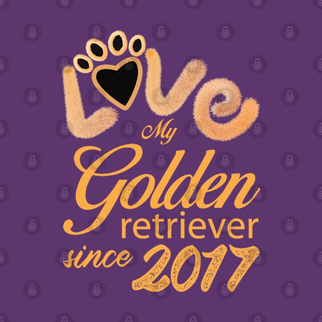 Love my Golden Retriever since 2017 by ArteriaMix