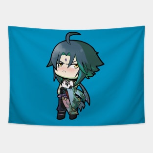 Chibi Xiao - Genshin Impact Tapestry